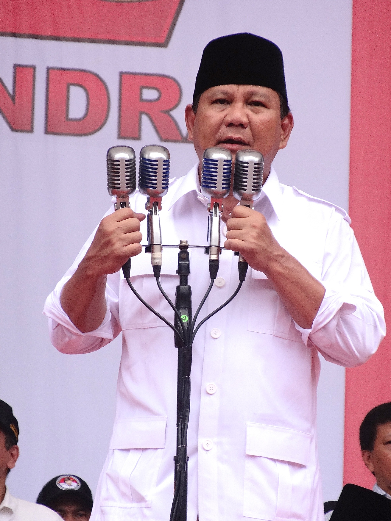Prabowo in the Bung Karno stadium, March 2014 - Marcus Mietzner 2. Mietzner 5